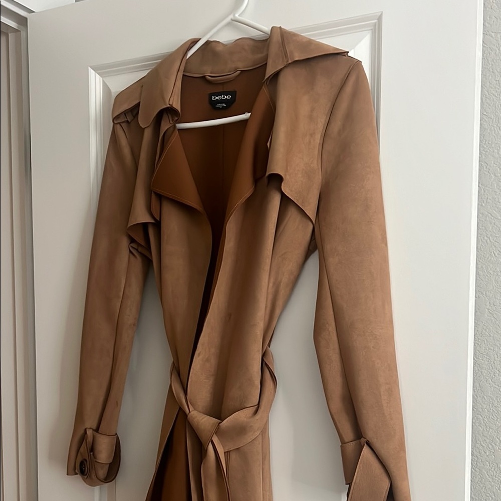 Bebe Tan Trench Coat